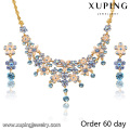 S7--Xuping Custom-Made 18K Gold Plated Jewelry Set For Wholesale Price